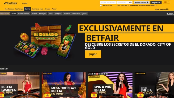 Revisión de Betfair Casino en Argentina: Una mirada detallada a este casino en línea