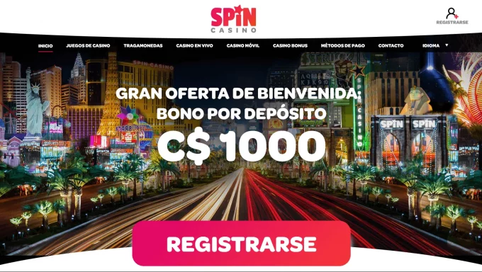 Revisión de Spin Casino en Chile: Emoción, diversión y grandes oportunidades de ganar