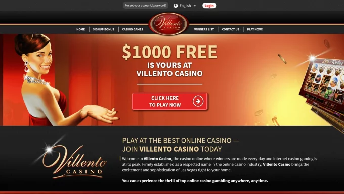 Villento Casino: Recenze platformy pro hazardní hry