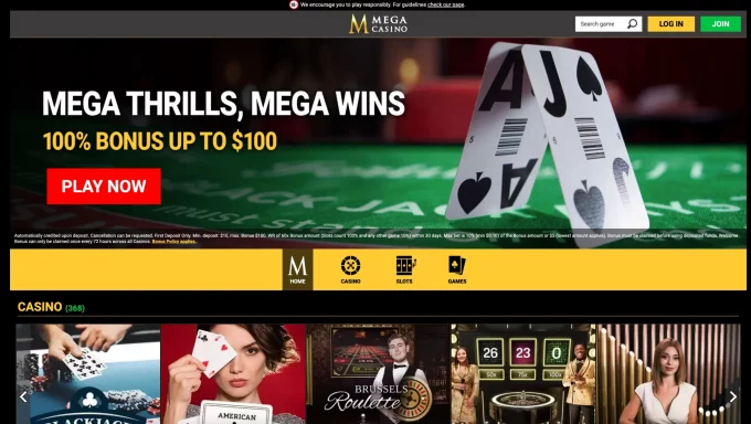 MegaCasino: Where High-Stakes Gaming Meets Entertainment