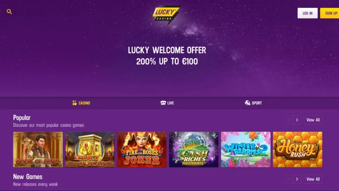 LuckyCasino – populiaraus internetinio kazino apžvalga