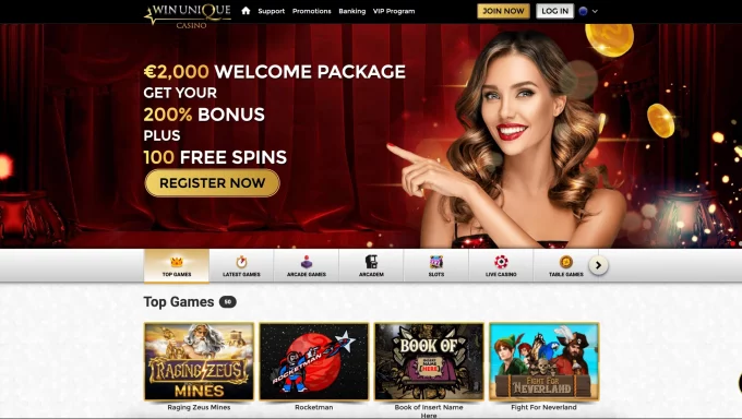 Unique Casino Singapore Review: Games, Promotions, Bonuses & Deposit Explained