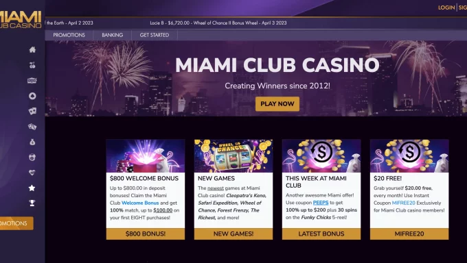 Miami Club Casino: Is It the Right Online Casino for You? Review for US Players
