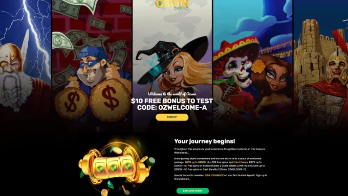 Ozwin Casino: Exploring Games, Bonuses and Promotions in 2023