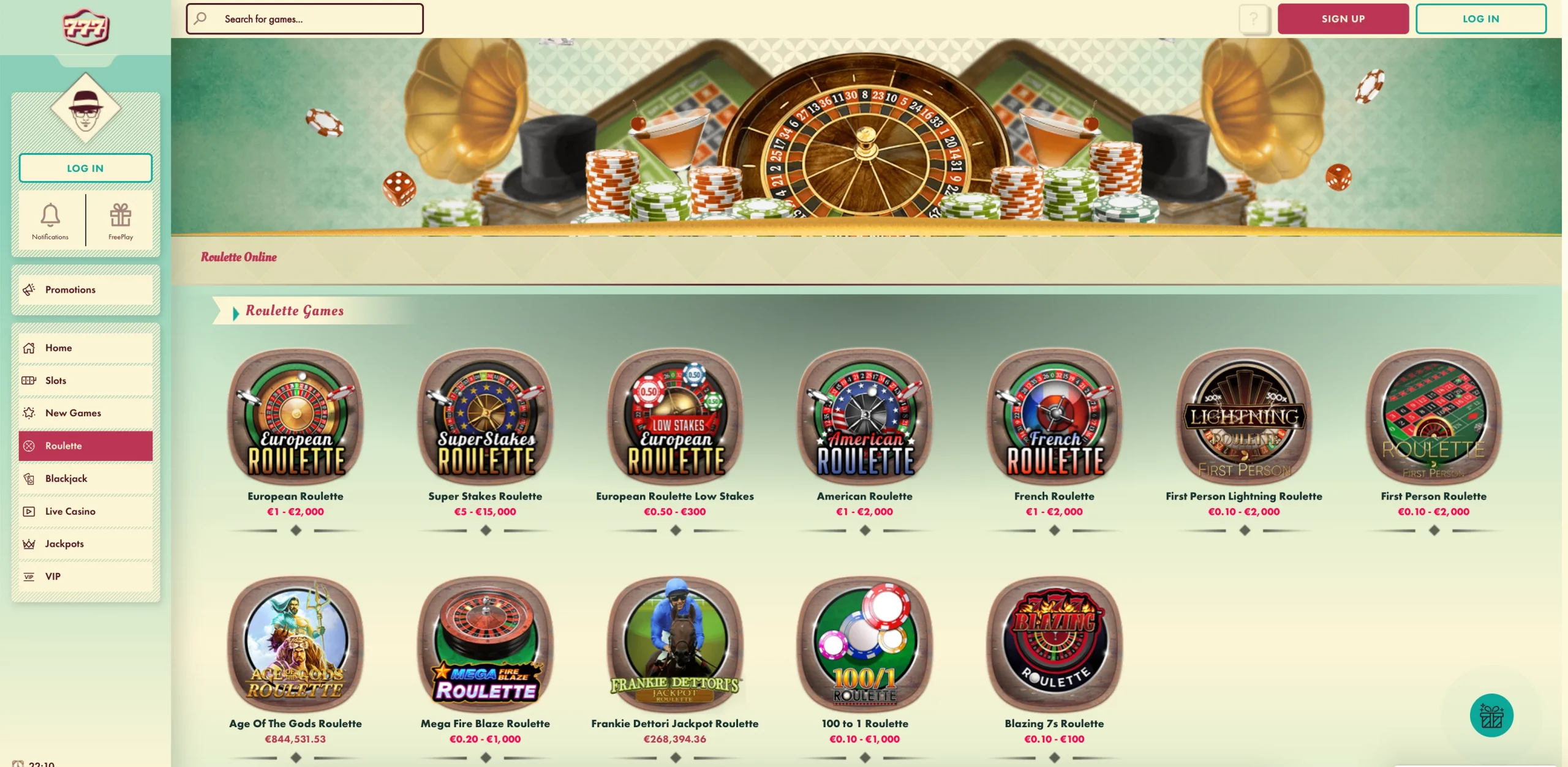 777 Casino united kindom roulette