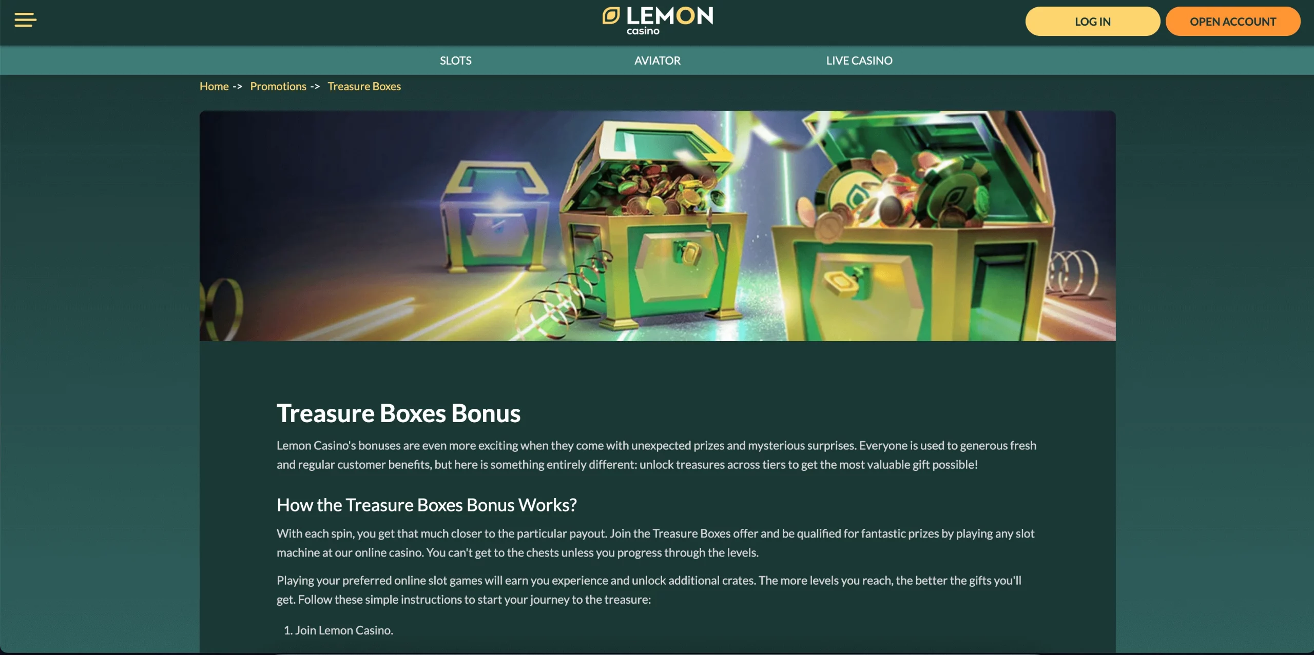 Lemon Casino singapore promotions