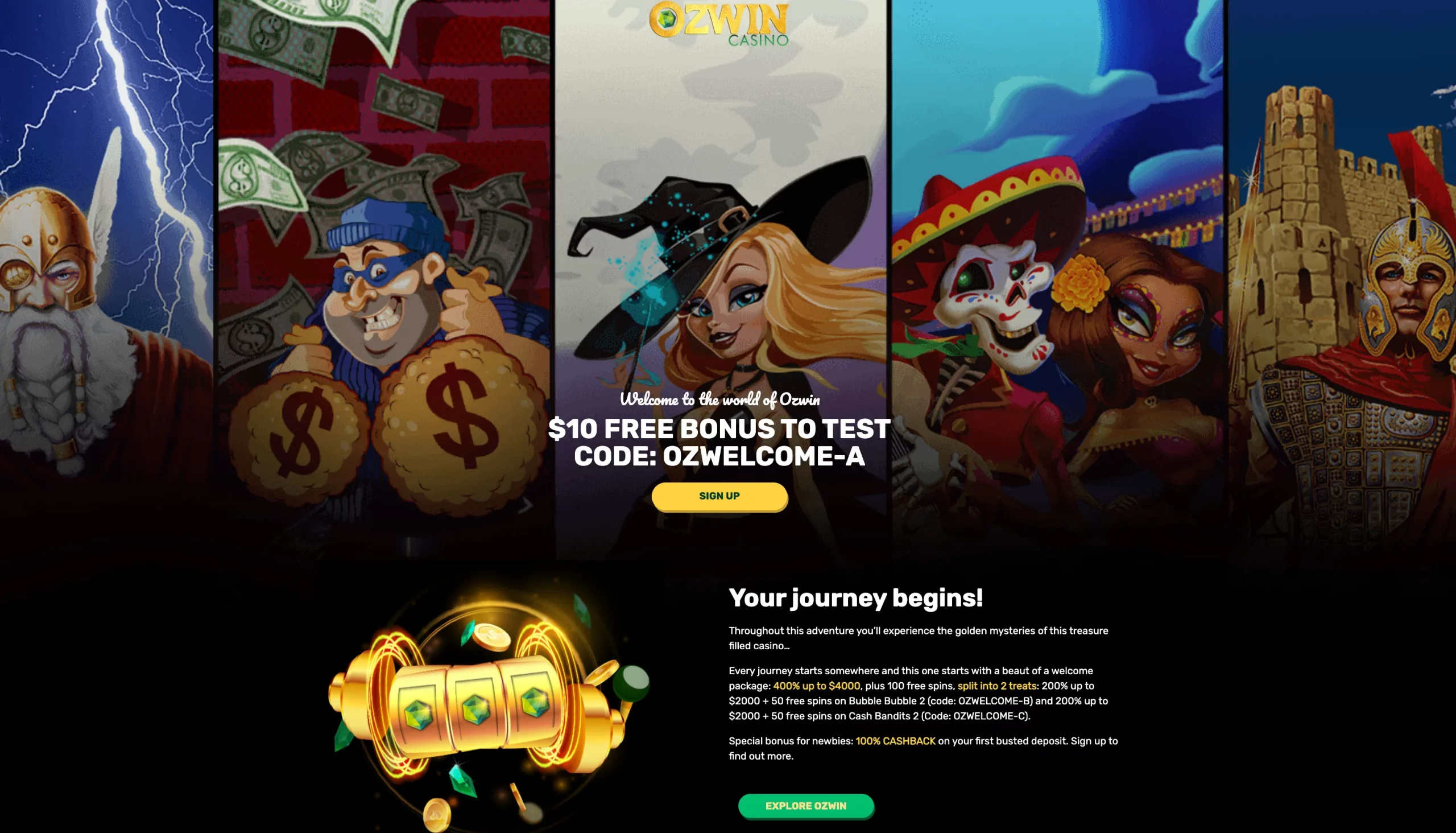 Ozwin Casino usa