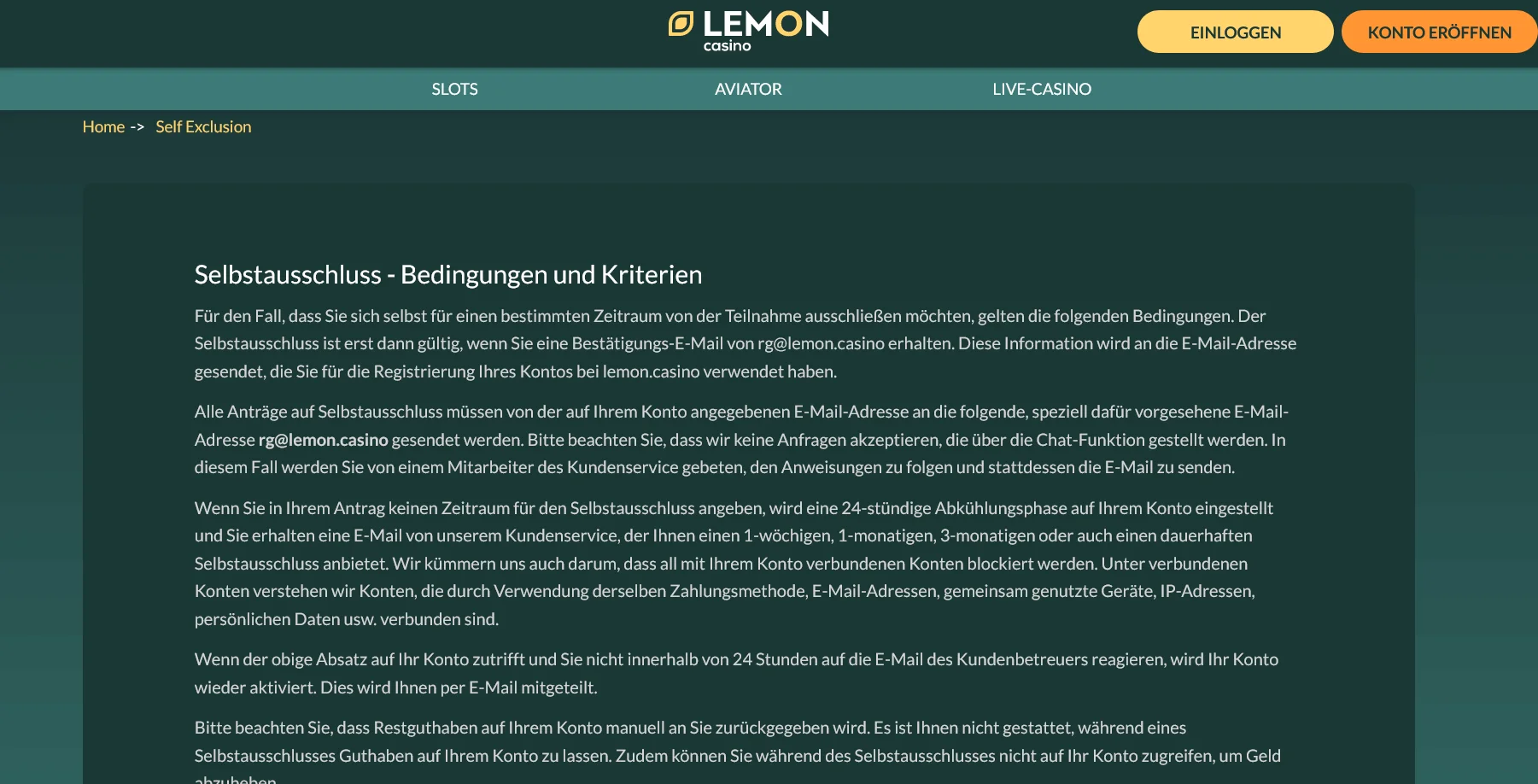 Die Vor- und Nachteile von Lemon Casino in Deutschland