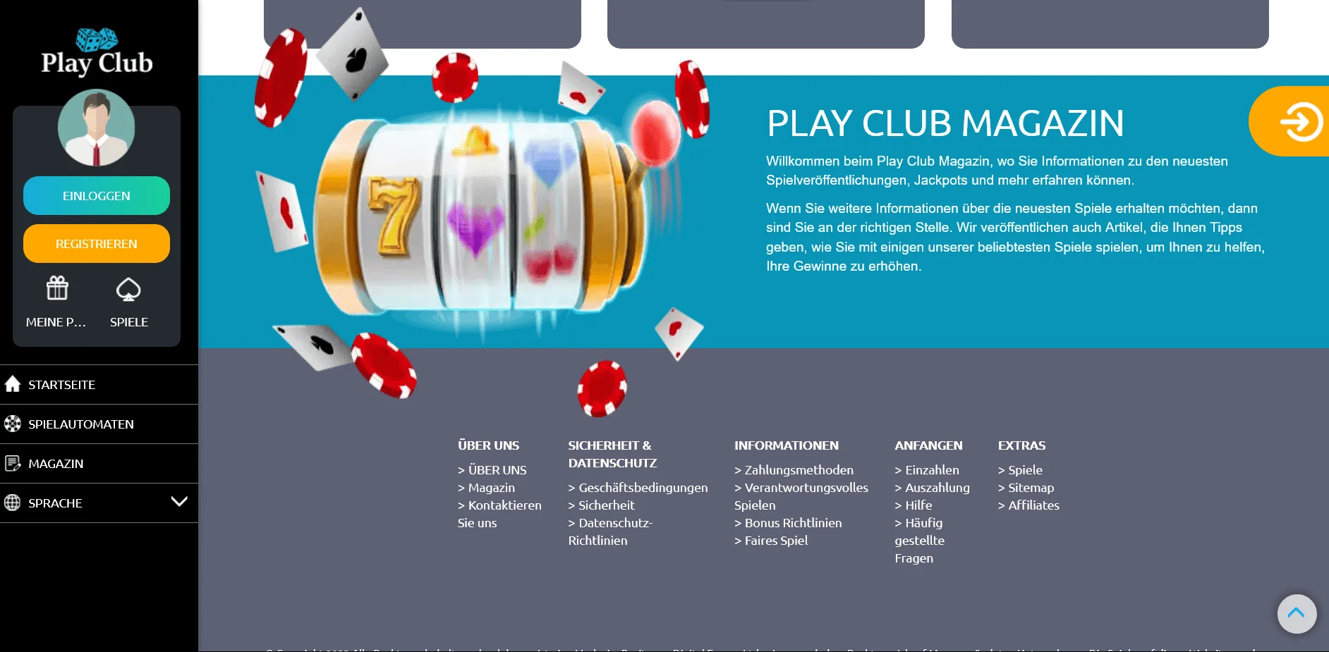 und Auszahlungsmethoden im PlayClub Casino