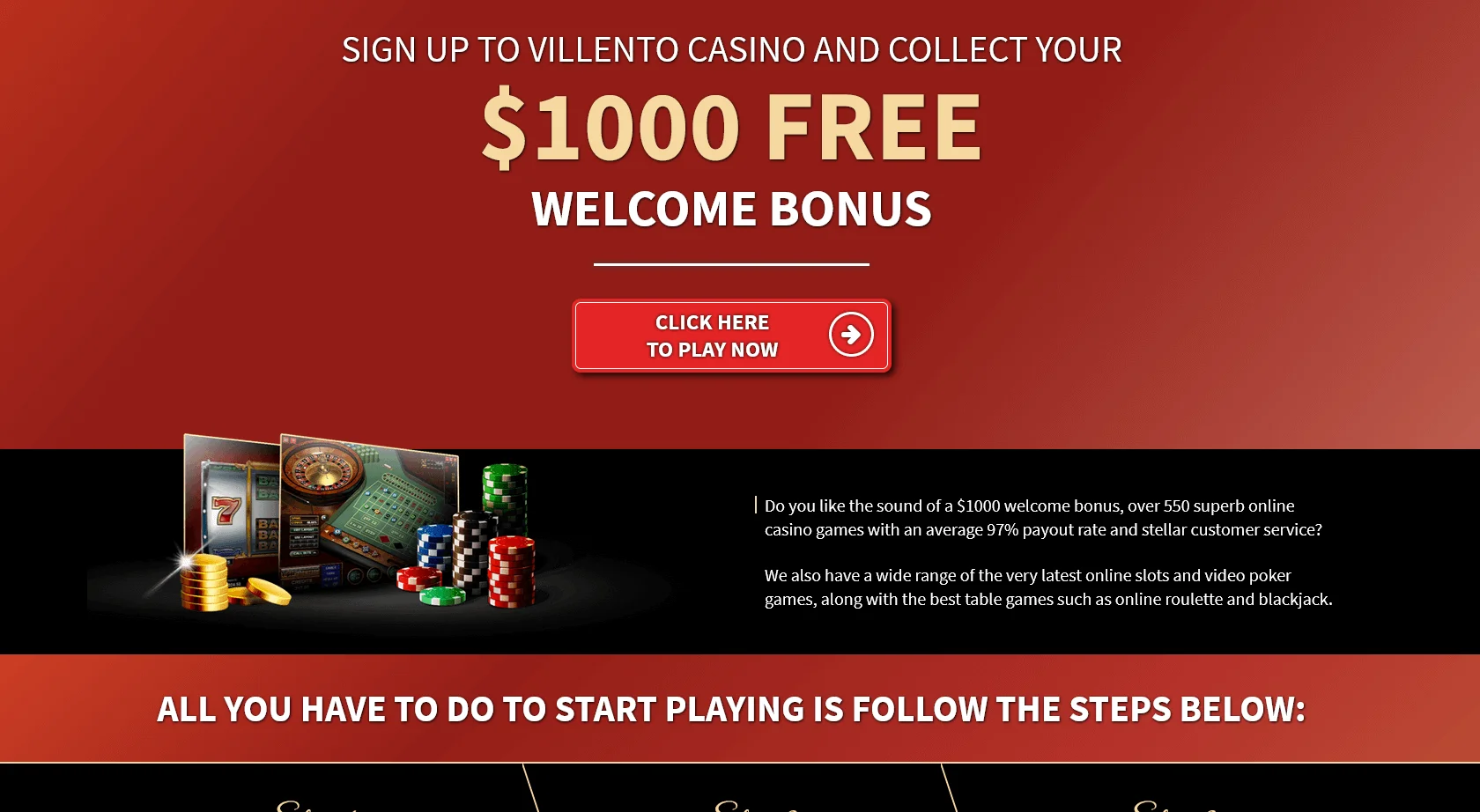 Προσφορές και προγράμματα επιβράβευσης για νέους και παλιούς παίκτες στο Villento Casino