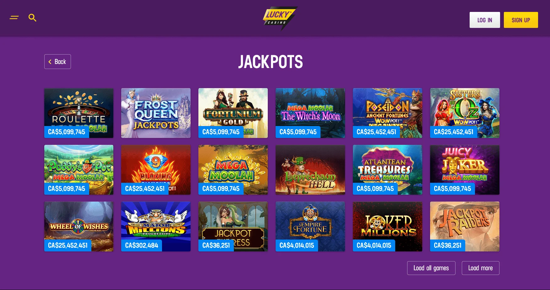 LuckyCasino registracijos sąlygos ir populiarios žaidimų kategorijos