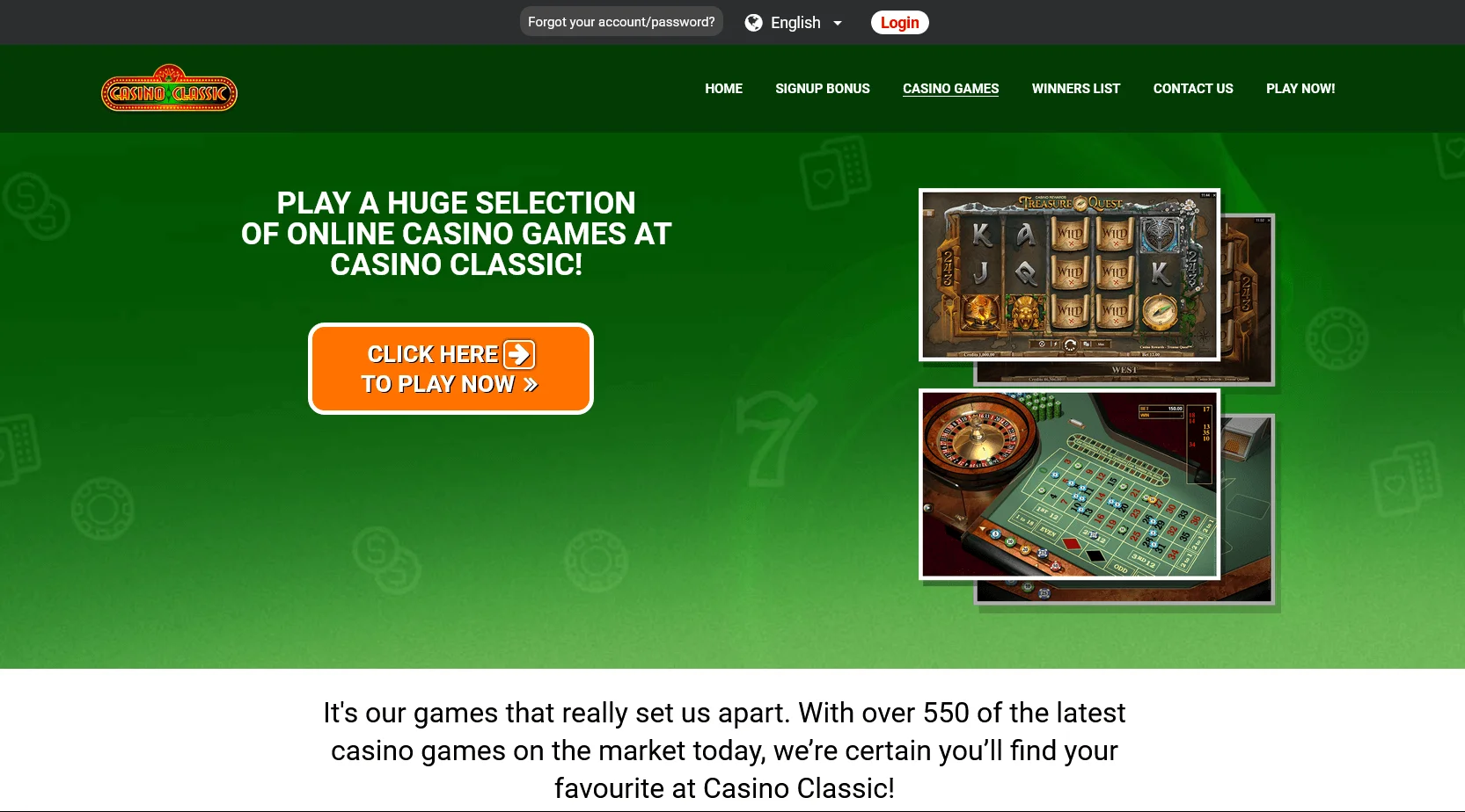 Legálny status online kasína Casino Classic na Slovensku