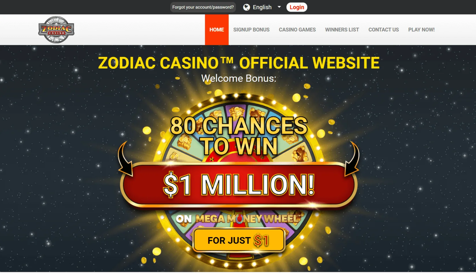 zodiac casino